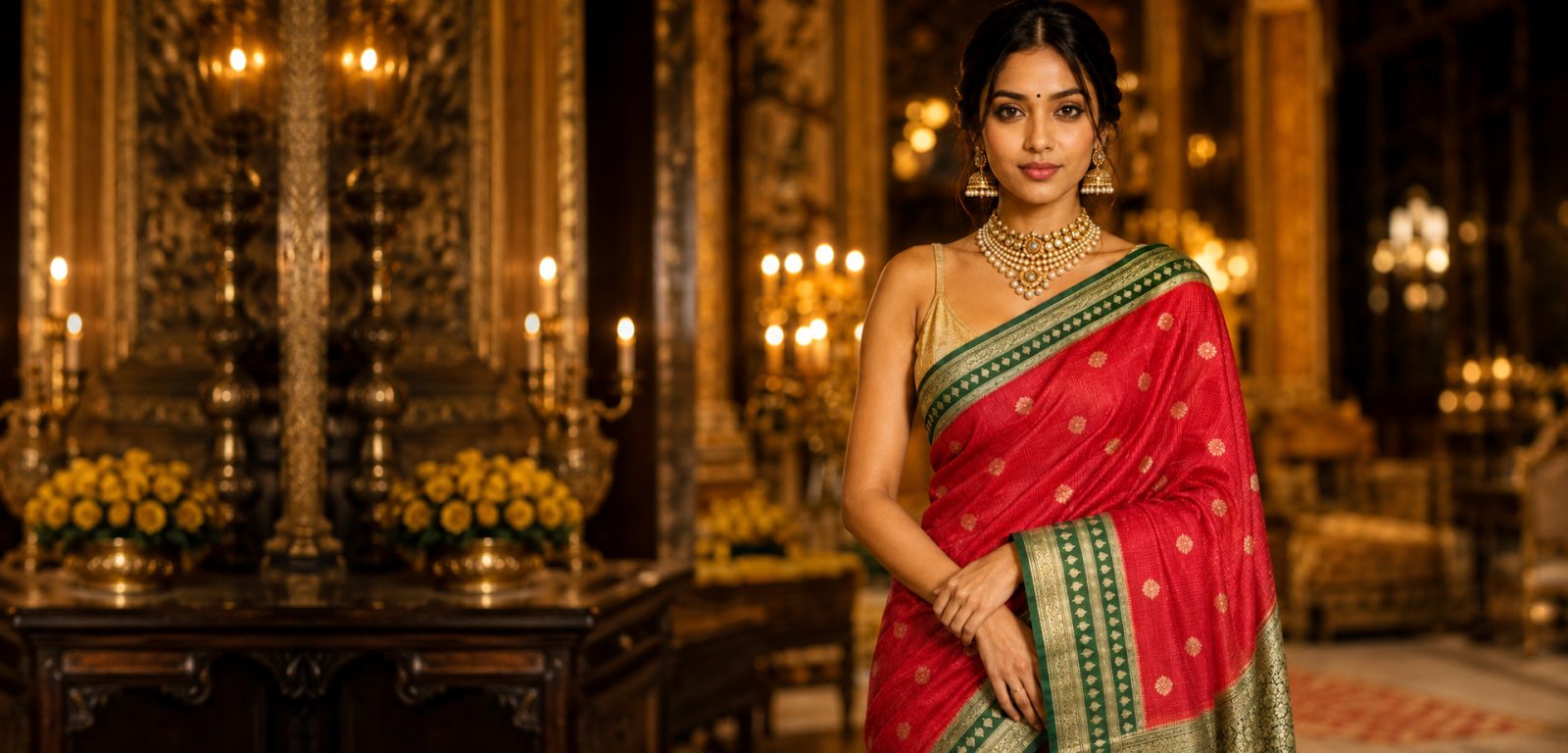 Festive drapes